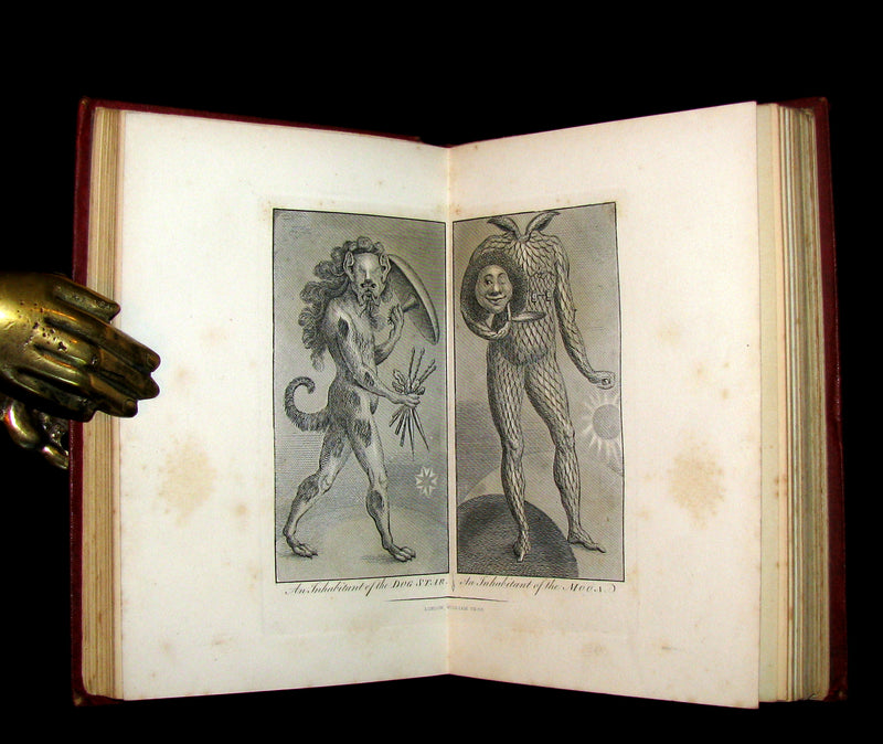 1868 Rare Book - The Travels and Surprising Adventures of Baron MUNCHAUSEN. Illustrated by Cruikshank.