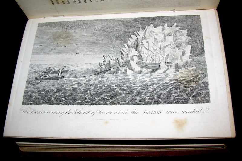 1868 Rare Book - The Travels and Surprising Adventures of Baron MUNCHAUSEN. Illustrated by Cruikshank.