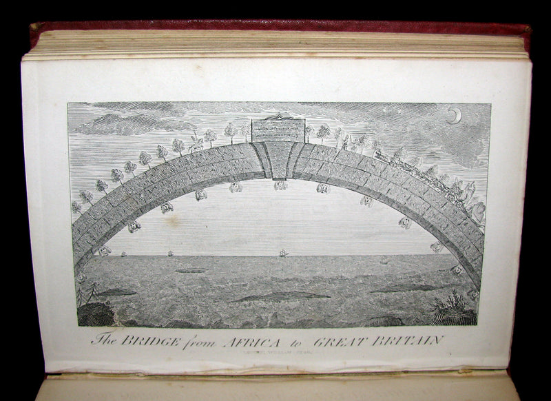 1868 Rare Book - The Travels and Surprising Adventures of Baron MUNCHAUSEN. Illustrated by Cruikshank.