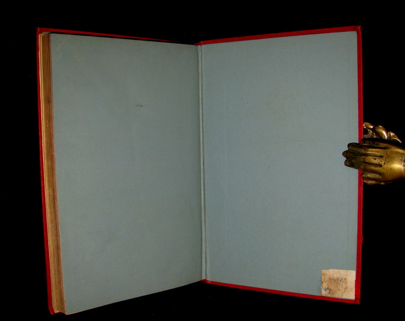 1880 Rare French Book - JULES VERNE - Around the Moon - AUTOUR DE LA LUNE. Illustrated.