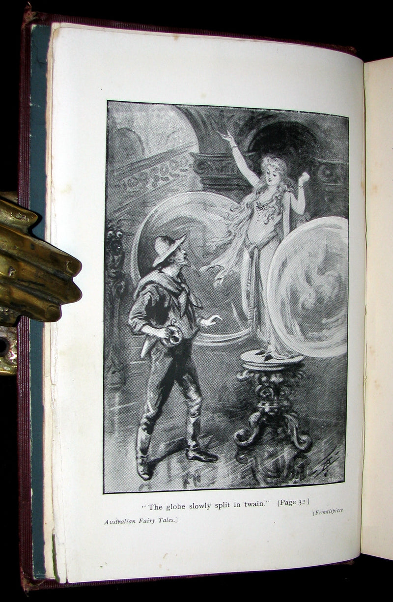 1897 Scarce 1stED Book - AUSTRALIAN FAIRY TALES by Atha Westbury. Illustrated.