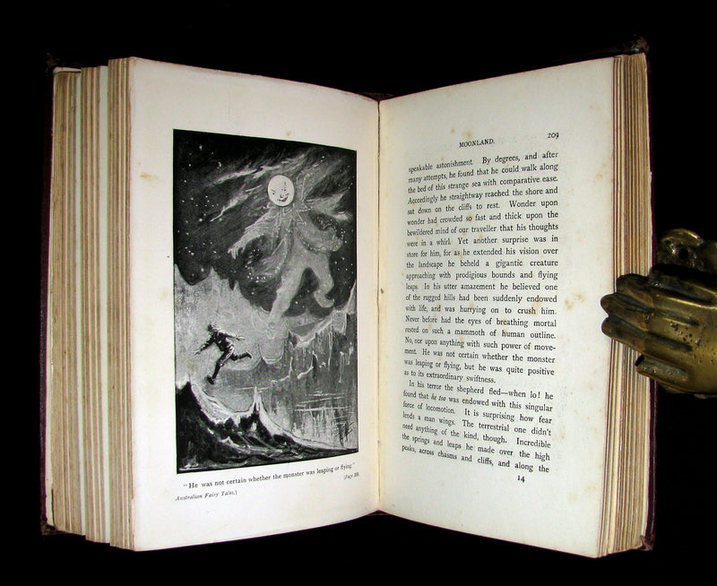 1897 Scarce 1stED Book - AUSTRALIAN FAIRY TALES by Atha Westbury. Illustrated.
