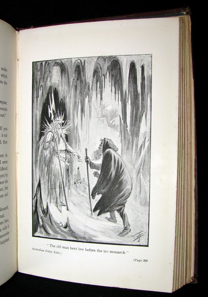 1897 Scarce 1stED Book - AUSTRALIAN FAIRY TALES by Atha Westbury. Illustrated.