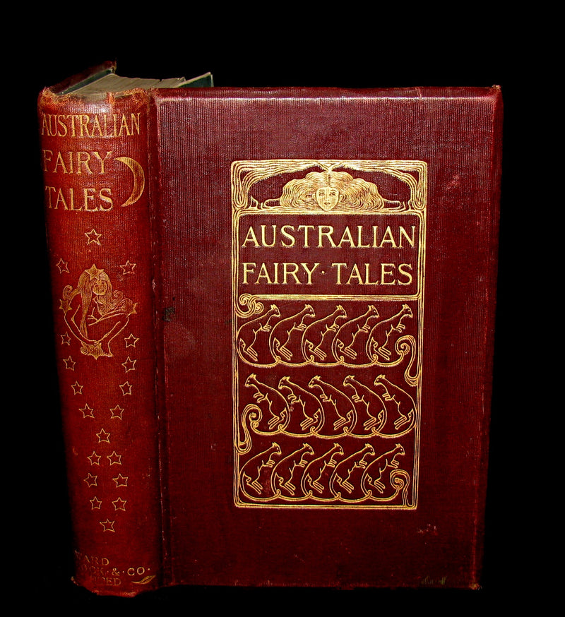 1897 Scarce 1stED Book - AUSTRALIAN FAIRY TALES by Atha Westbury. Illustrated.