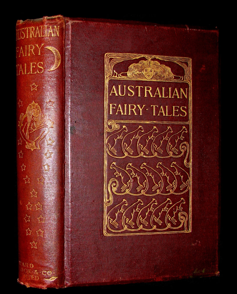 1897 Scarce 1stED Book - AUSTRALIAN FAIRY TALES by Atha Westbury. Illustrated.
