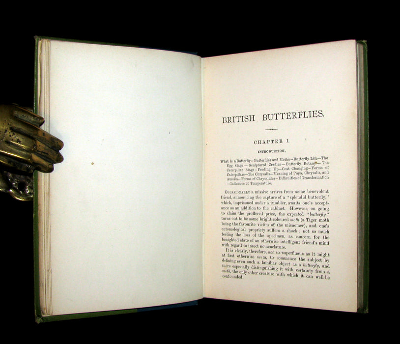 1897 Rare Book - British Butterflies, Figures and Descriptions of Every Native Species by W. S. Coleman.