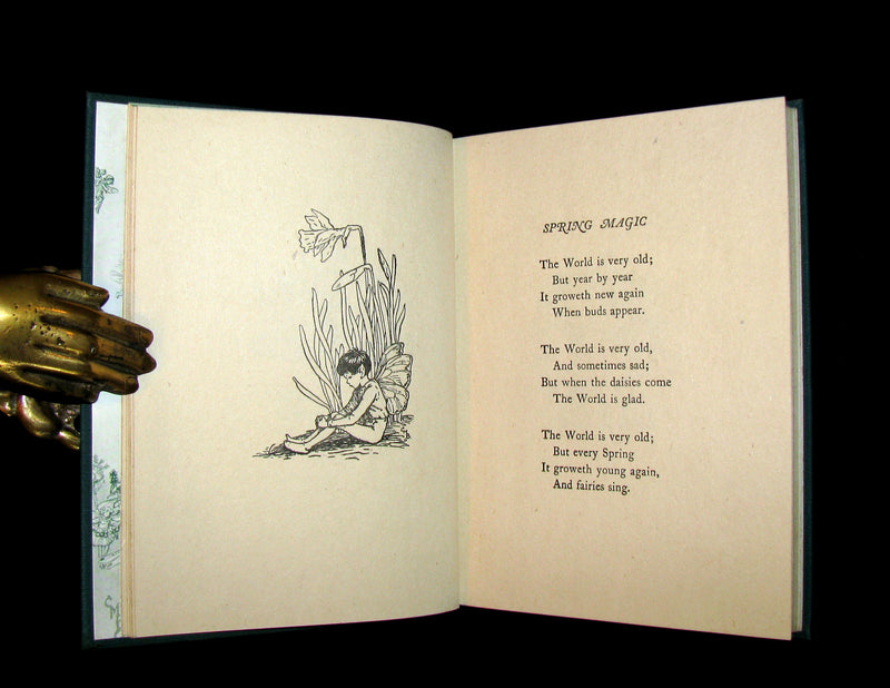 1950 Rare Book  - Cicely Mary Barker - THE BOOK OF THE FLOWER FAIRIES.