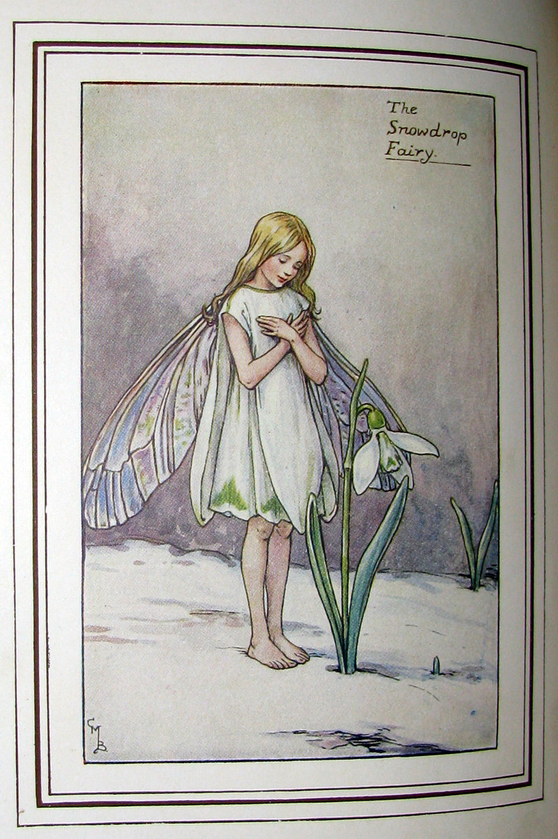 1950 Rare Book  - Cicely Mary Barker - THE BOOK OF THE FLOWER FAIRIES.