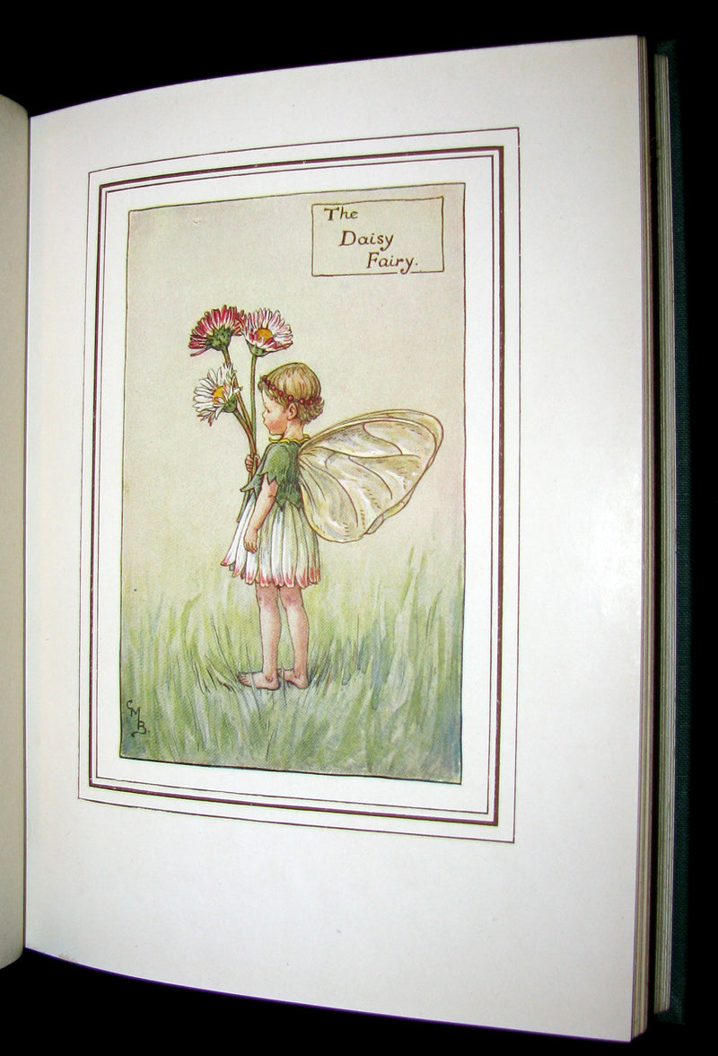 1950 Rare Book  - Cicely Mary Barker - THE BOOK OF THE FLOWER FAIRIES.