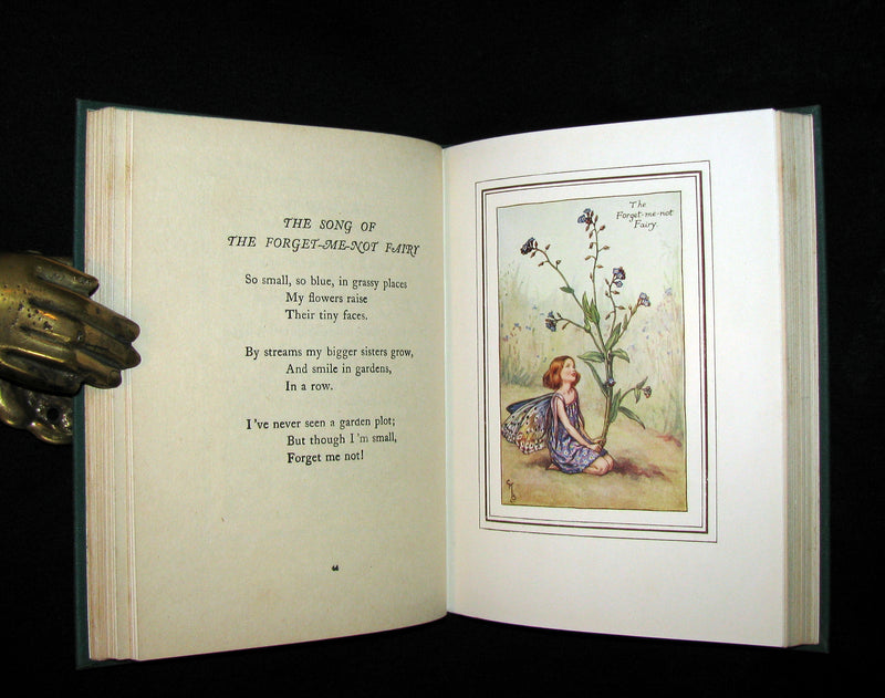 1950 Rare Book  - Cicely Mary Barker - THE BOOK OF THE FLOWER FAIRIES.