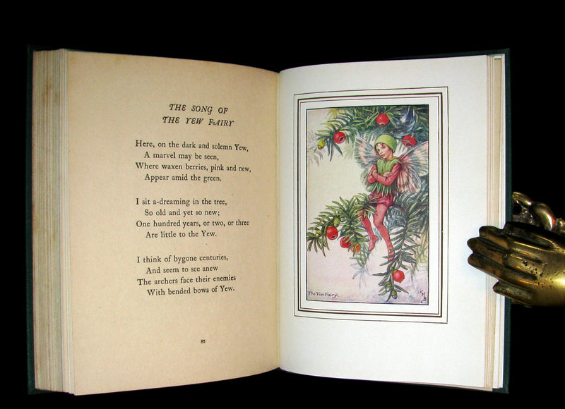1950 Rare Book  - Cicely Mary Barker - THE BOOK OF THE FLOWER FAIRIES.