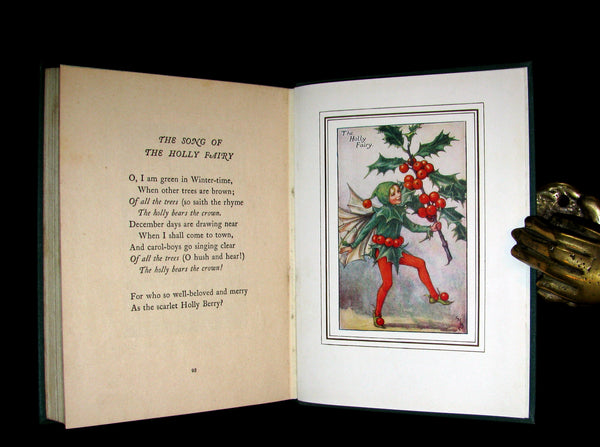 1950 Rare Book  - Cicely Mary Barker - THE BOOK OF THE FLOWER FAIRIES.
