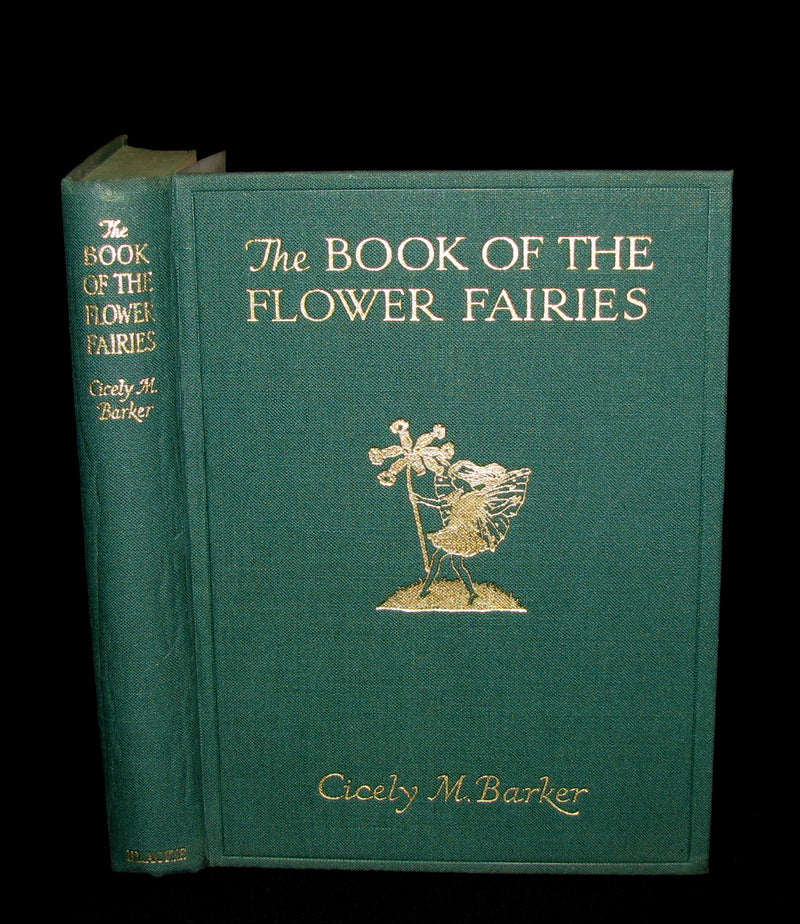 1950 Rare Book  - Cicely Mary Barker - THE BOOK OF THE FLOWER FAIRIES.