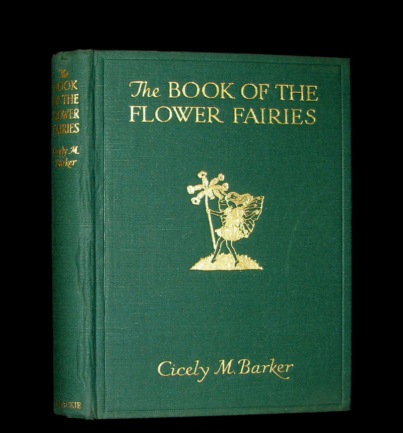 1950 Rare Book  - Cicely Mary Barker - THE BOOK OF THE FLOWER FAIRIES.