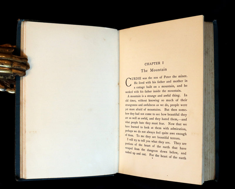 1912 Rare Book - The Princess and Curdie by George Macdonald illustrated by Helen Stratton.