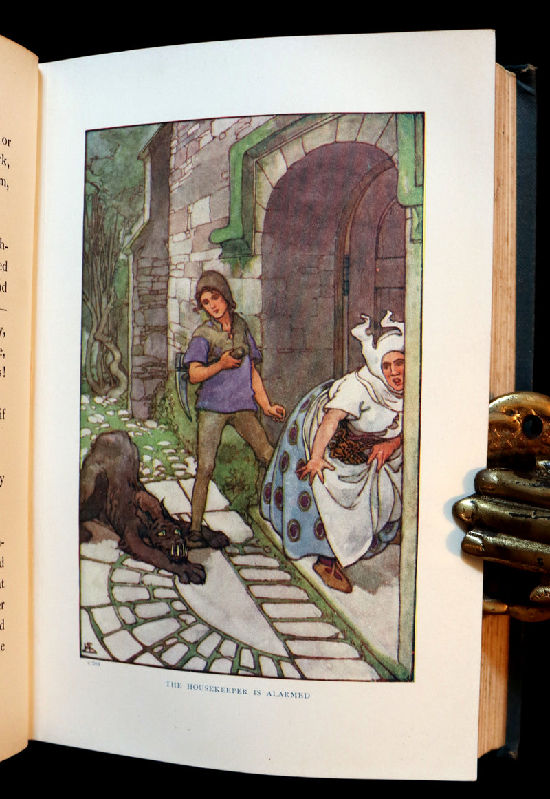 1912 Rare Book - The Princess and Curdie by George Macdonald illustrated by Helen Stratton.