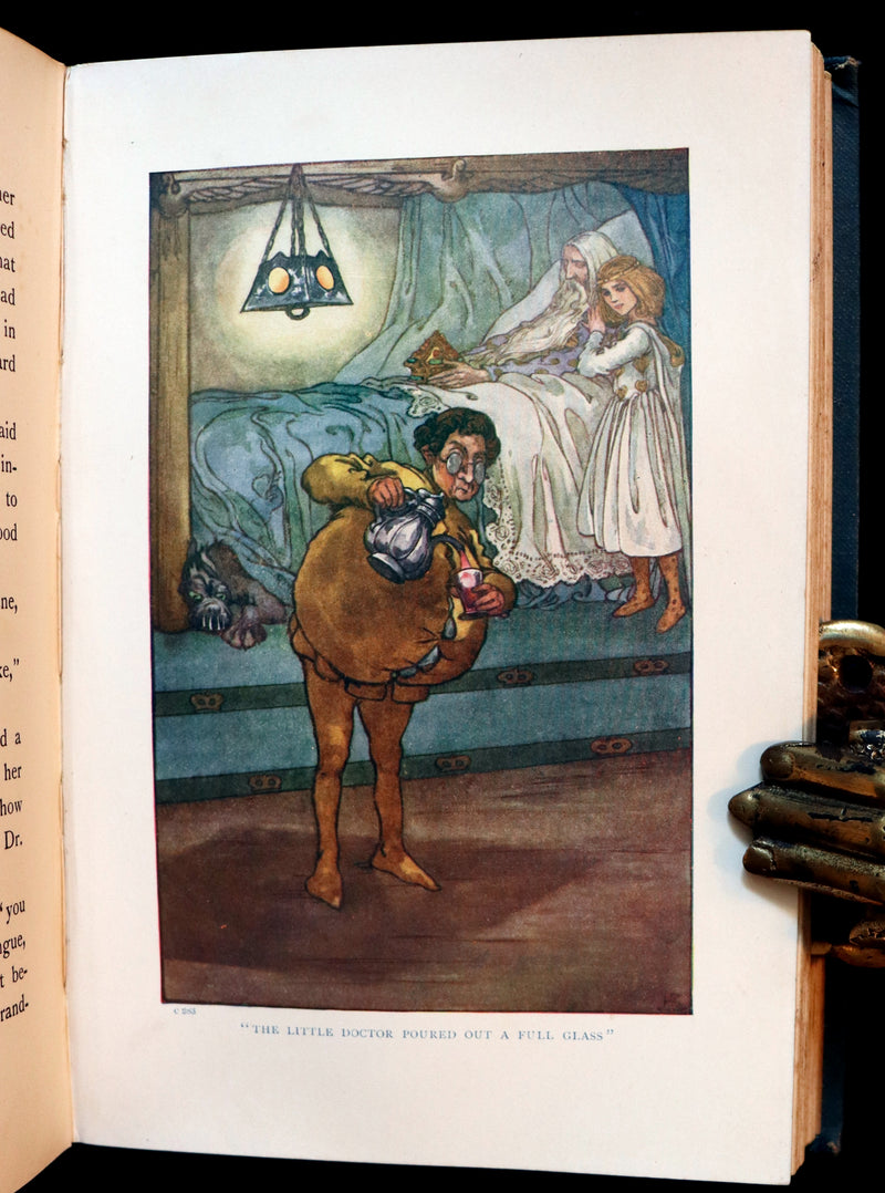 1912 Rare Book - The Princess and Curdie by George Macdonald illustrated by Helen Stratton.