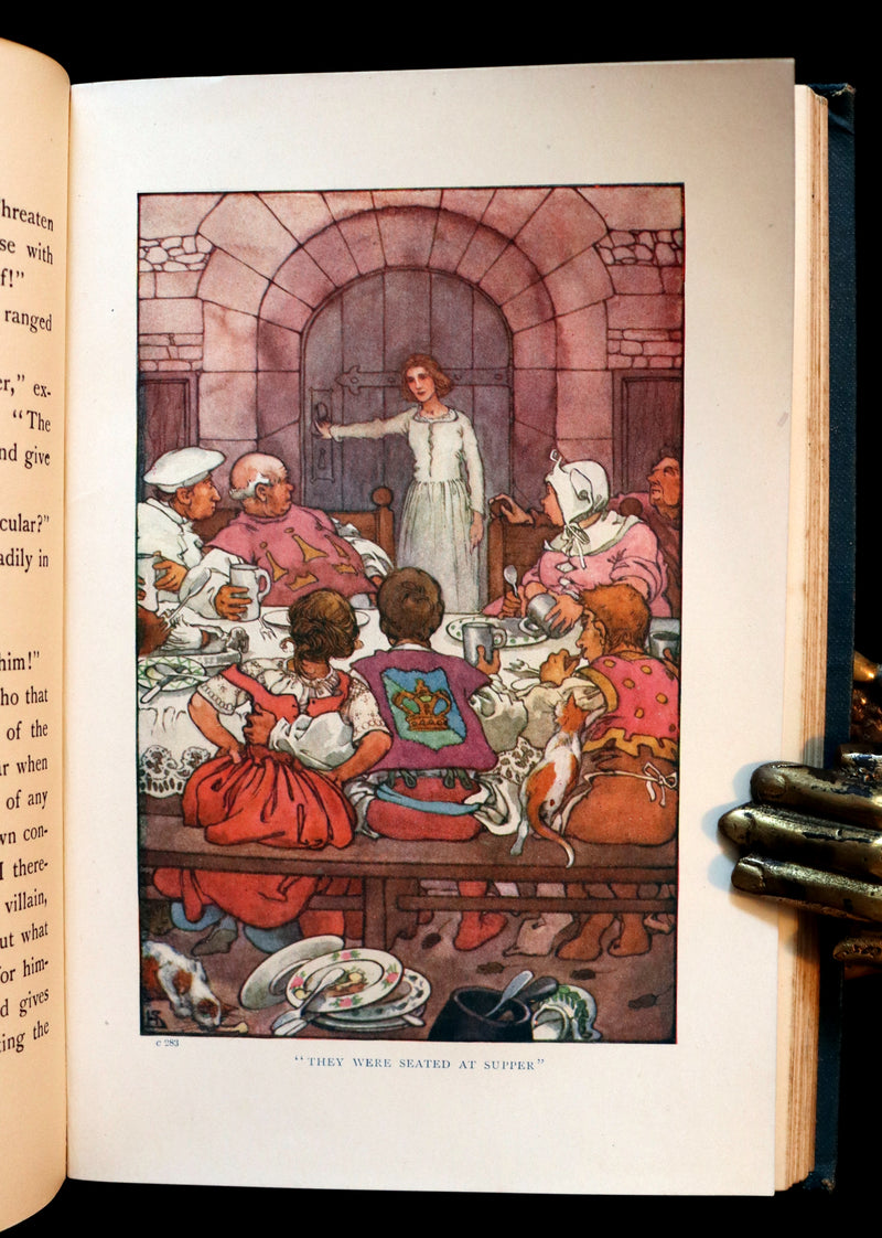 1912 Rare Book - The Princess and Curdie by George Macdonald illustrated by Helen Stratton.