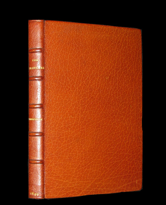 1899 Nice Bayntun Binding - The PRINCESS by Alfred Lord Tennyson.