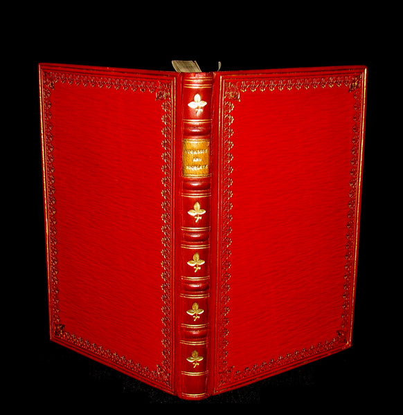 1917 Nice RIVIERE Binding - MEDIEVAL HISTORY of Aucassin and Nicolete. Knighthood and Chivalry.