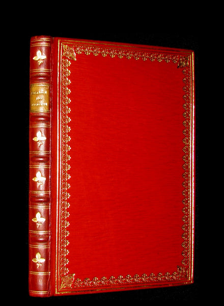 1917 Nice RIVIERE Binding - MEDIEVAL HISTORY of Aucassin and Nicolete. Knighthood and Chivalry.