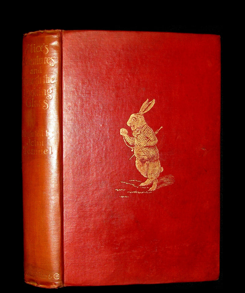 1911 Rare First color illustrated Edition - Alice's Adventures in Wonderland & Through the Looking-Glass.