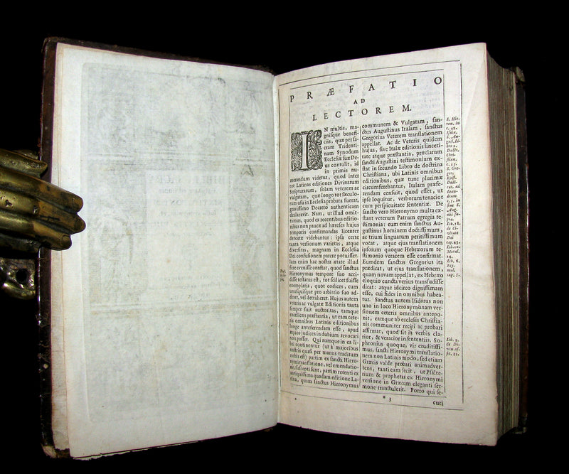 1682 Rare Latin Bible - BIBLIA SACRA - Holy Bible published in Cologne. Old & New Testament.
