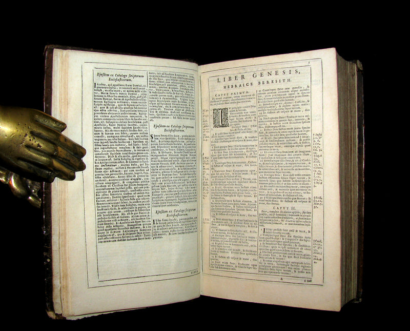 1682 Rare Latin Bible - BIBLIA SACRA - Holy Bible published in Cologne. Old & New Testament.