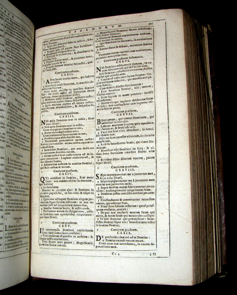 1682 Rare Latin Bible - BIBLIA SACRA - Holy Bible published in Cologne. Old & New Testament.
