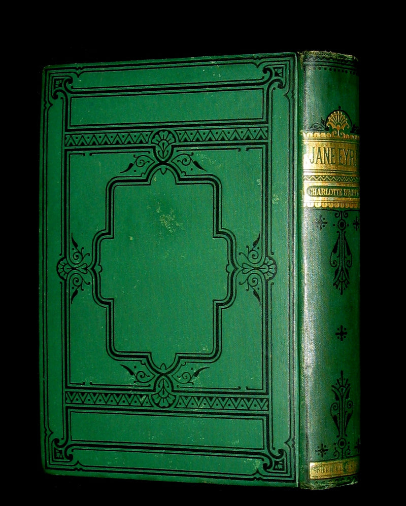 1886 Rare Victorian Book - JANE EYRE. An Autobiography by Currer Bell (CHARLOTTE BRONTË).