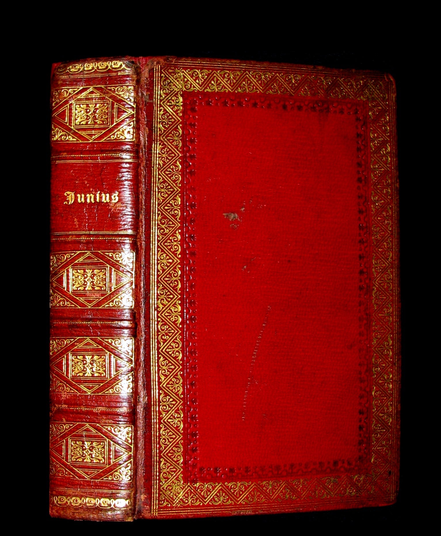 1820 Rare Book bound by Bumpus - LETTERS of JUNIUS or Junius: Stat nominis umbra.