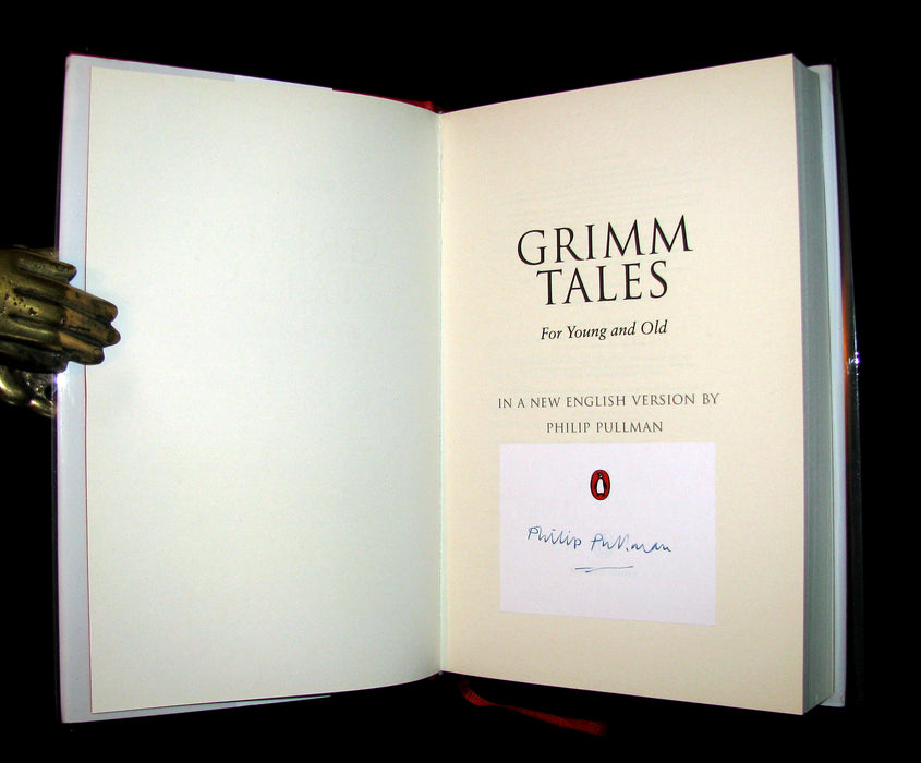 2012 Rare Signed First Edition - PHILIP PULLMAN - Grimm's Fairy Tales.