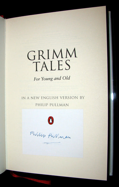 2012 Rare Signed First Edition - PHILIP PULLMAN - Grimm's Fairy Tales.