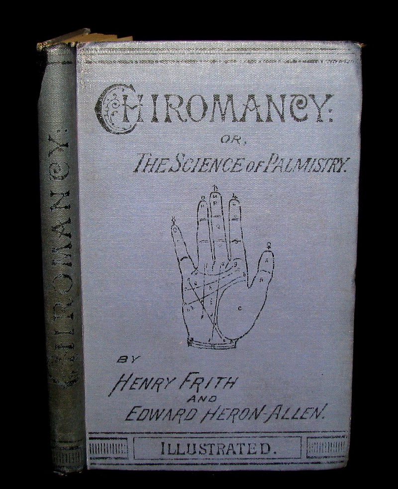 1885 Rare Book -  CHIROMANCY - The Science of Palmistry by Henry Frith. Illustrated.