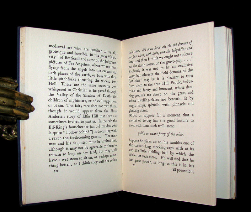 1913 Scarce Book - FAIRIES by G.M. Faulding. A Fellowship Book. First Edition.