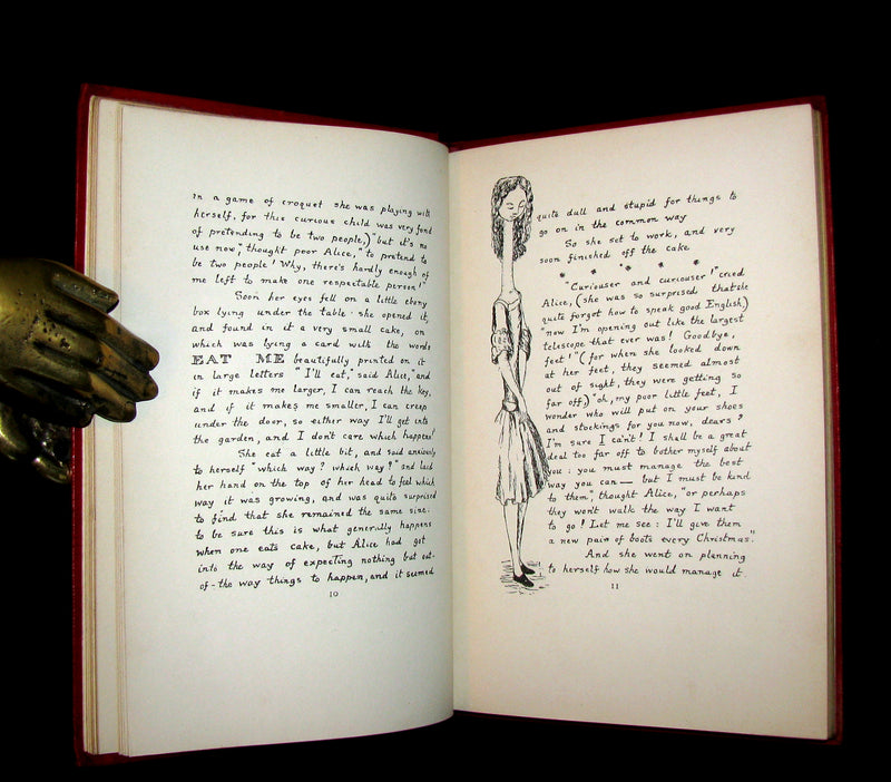 1886 Rare First Edition - Alice's Adventures Under Ground illustrated by Lewis Carroll.