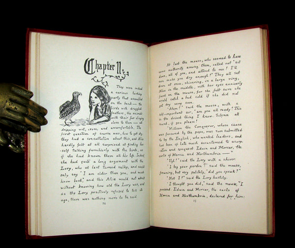 1886 Rare First Edition - Alice's Adventures Under Ground illustrated by Lewis Carroll.