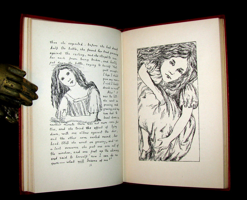 1886 Rare First Edition - Alice's Adventures Under Ground illustrated by Lewis Carroll.