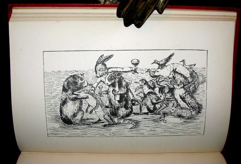 1886 Rare First Edition - Alice's Adventures Under Ground illustrated by Lewis Carroll.