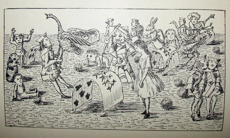 1886 Rare First Edition - Alice's Adventures Under Ground illustrated by Lewis Carroll.