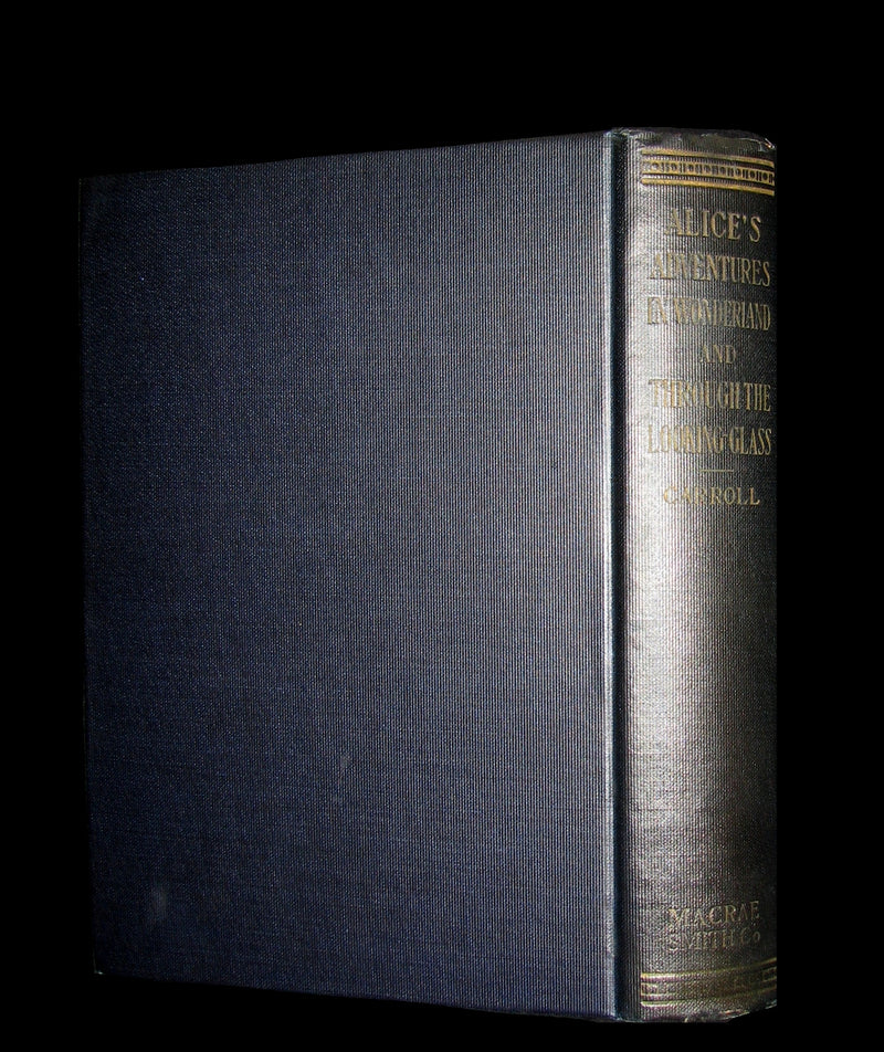 1925 Rare Edition - Alice's Adventures In Wonderland and Through The Looking-Glass illustrated by Eleonore Abbott.