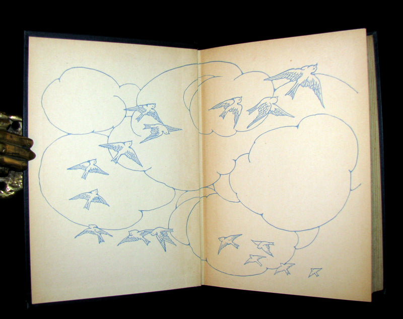 1925 Rare Edition - Alice's Adventures In Wonderland and Through The Looking-Glass illustrated by Eleonore Abbott.