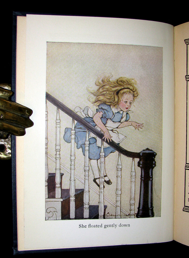 1925 Rare Edition - Alice's Adventures In Wonderland and Through The Looking-Glass illustrated by Eleonore Abbott.