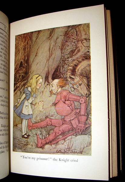 1925 Rare Edition - Alice's Adventures In Wonderland and Through The Looking-Glass illustrated by Eleonore Abbott.