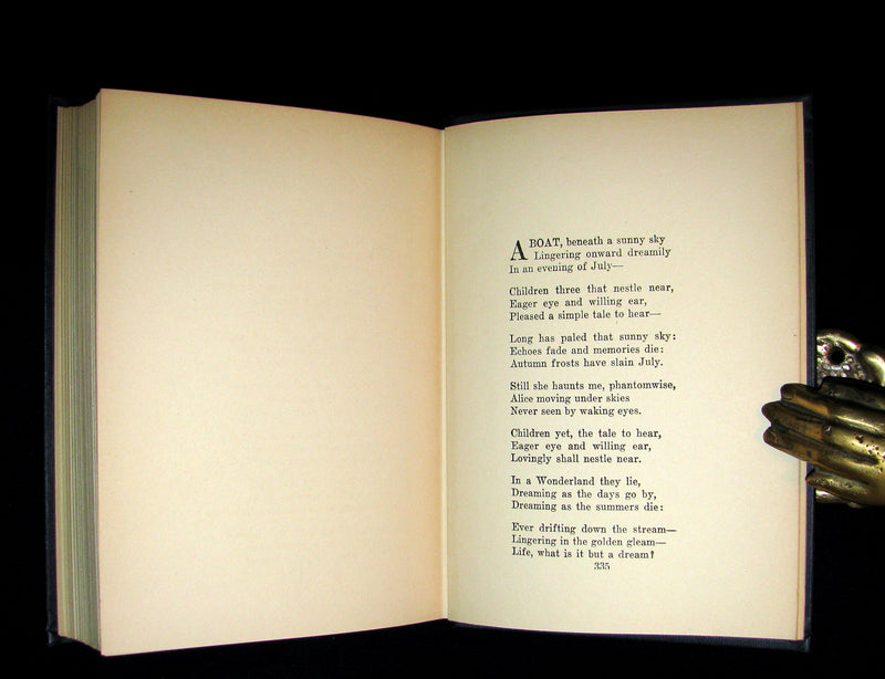 1925 Rare Edition - Alice's Adventures In Wonderland and Through The Looking-Glass illustrated by Eleonore Abbott.