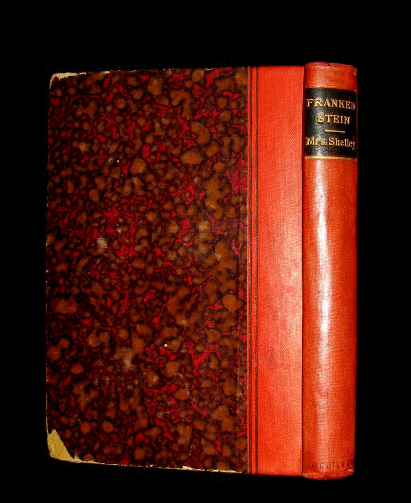 1888 Rare Book - FRANKENSTEIN or The Modern Prometheus by Mrs. Shelley.