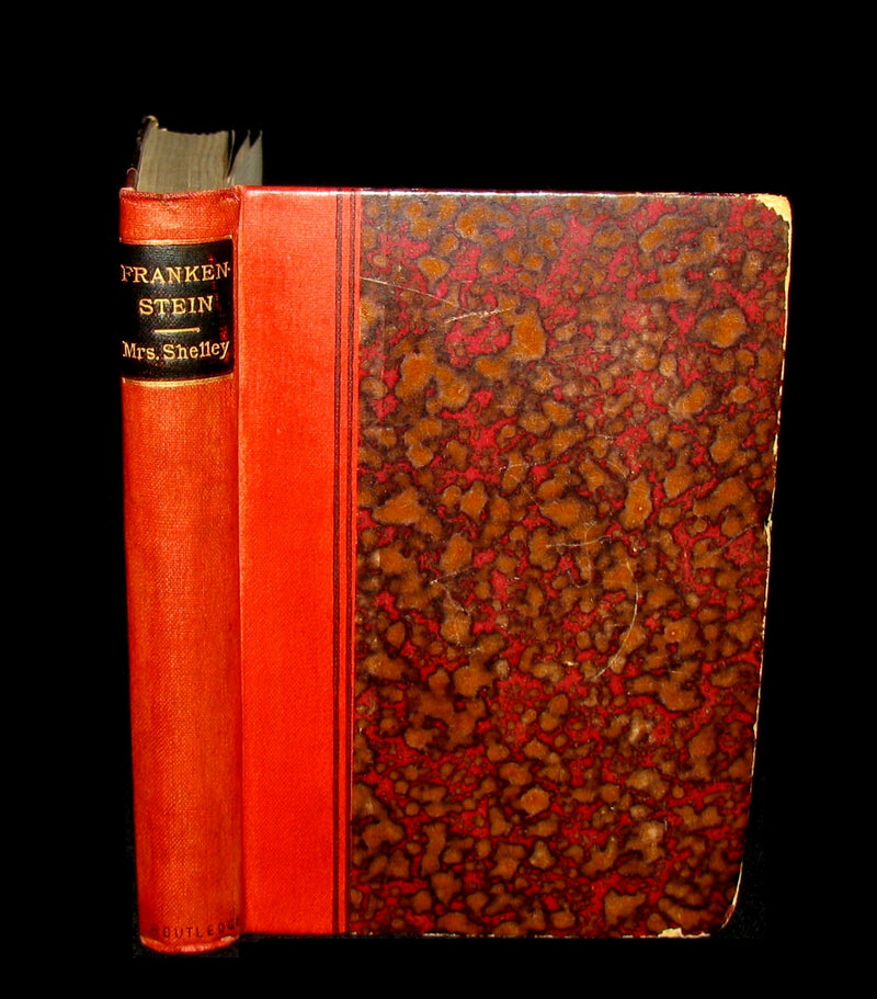 1888 Rare Book - FRANKENSTEIN or The Modern Prometheus by Mrs. Shelley.