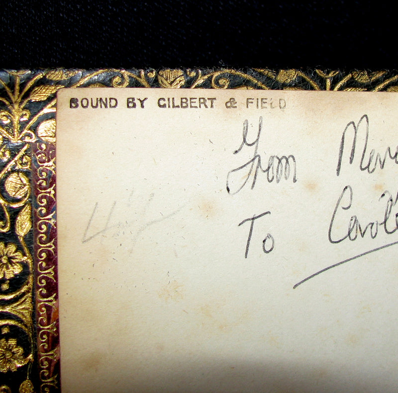 1877 Beautiful Gilbert & Field Binding - INGOLDSBY LEGENDS Illustrated by Cruikshank, Leech and Tenniel.