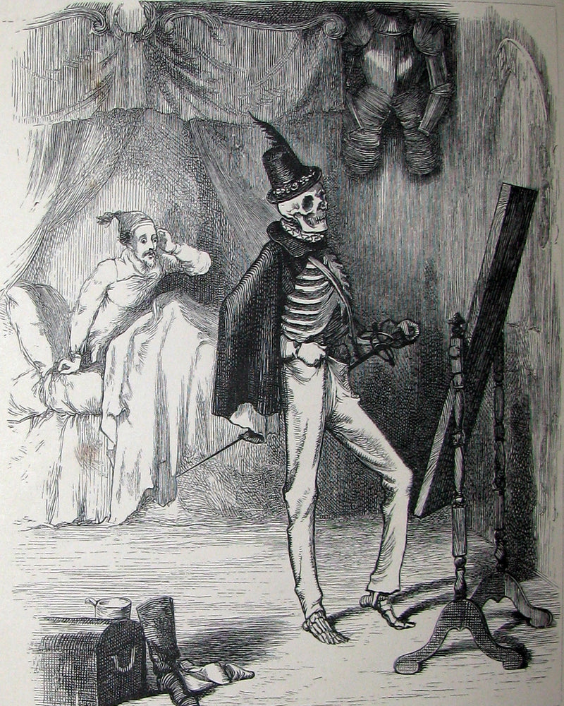 1877 Beautiful Gilbert & Field Binding - INGOLDSBY LEGENDS Illustrated by Cruikshank, Leech and Tenniel.