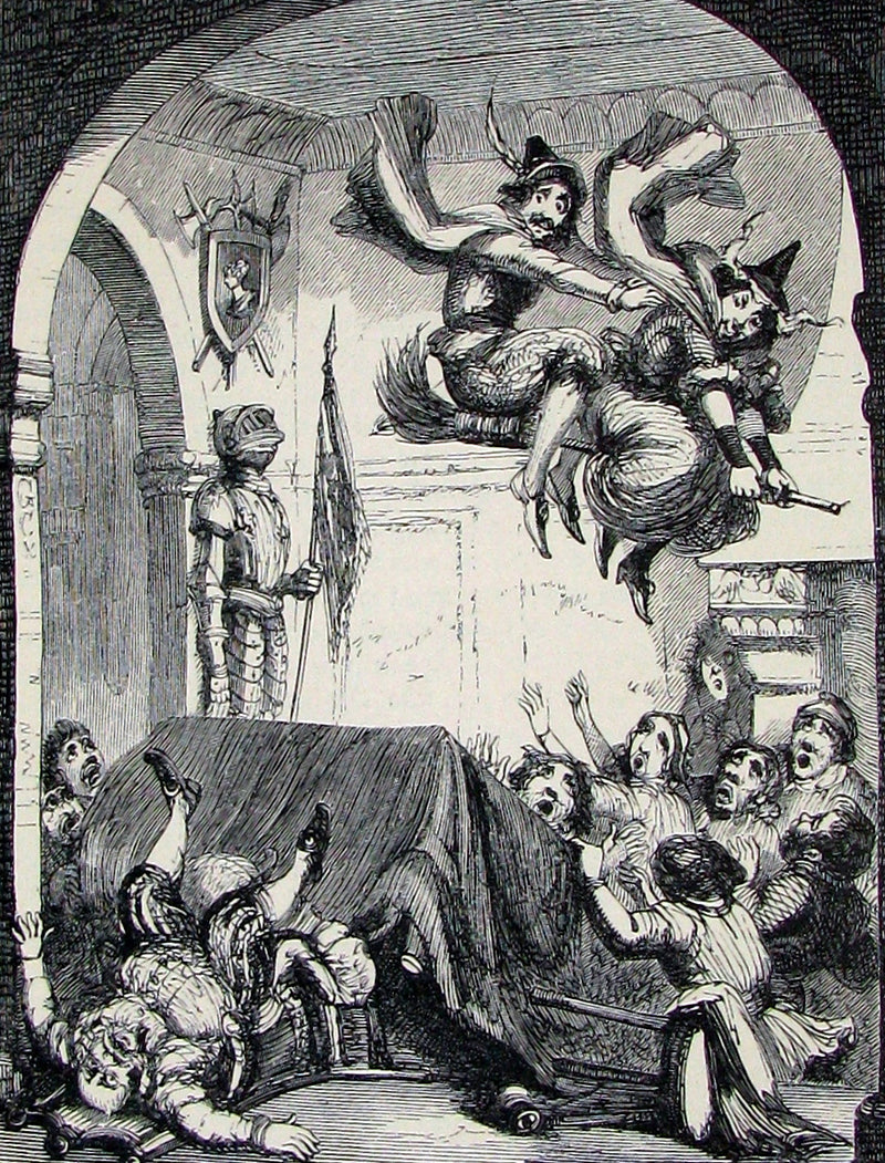 1877 Beautiful Gilbert & Field Binding - INGOLDSBY LEGENDS Illustrated by Cruikshank, Leech and Tenniel.